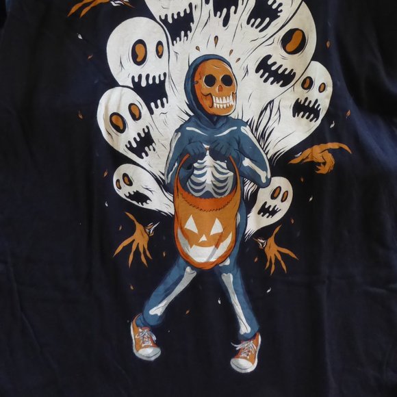 SEVENTH INK BRAND GHOULISH FRIGHT HALLOWEEN MENS T SHIRT (NEW) LARGE (SOLD OUT) - Picture 4 of 6